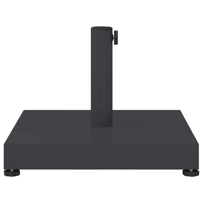 vidaXL Base per Ombrello da Esterno Grigio scuro 45 x 45 x 31.5 cm