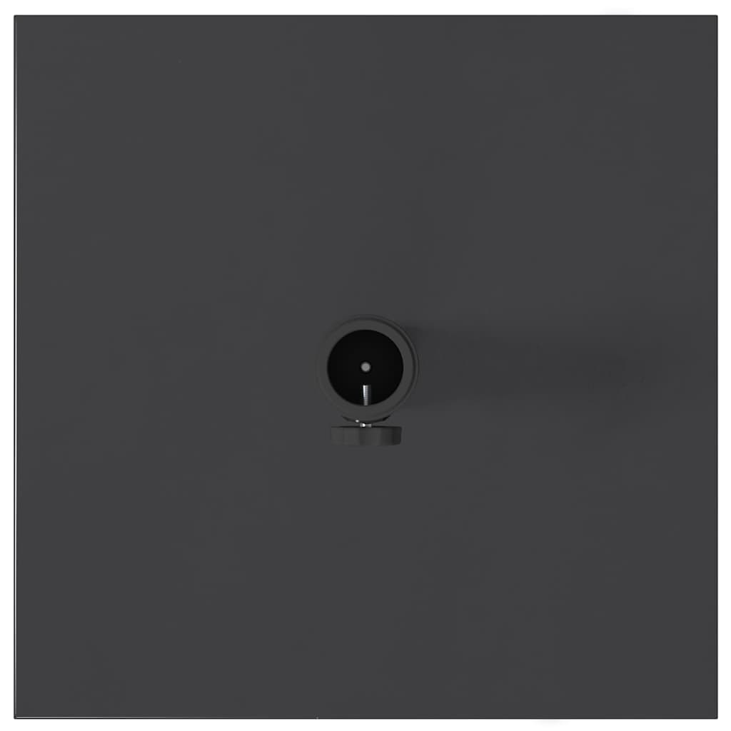 vidaXL Base per Ombrello da Esterno Grigio scuro 45 x 45 x 31.5 cm