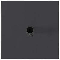 vidaXL Base per Ombrello da Esterno Grigio scuro 45 x 45 x 31.5 cm