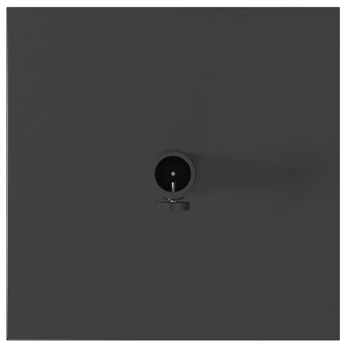 vidaXL Base per Ombrello da Esterno Grigio scuro 45 x 45 x 31.5 cm