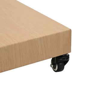vidaXL Base per Ombrello da Esterno Legno chiaro 45 x 45 x 31.5 cm