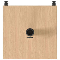 Base per Ombrello da Esterno Legno chiaro 45 x 45 x 31.5 cm 42010007