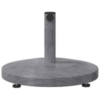 Base per Ombrello da Esterno Aspetto legno grigio scuro 42010010