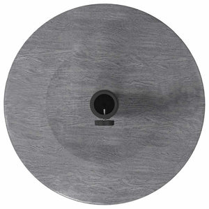 Base per Ombrello da Esterno Aspetto legno grigio scuro 42010010