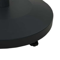 vidaXL Base per Ombrello da Esterno Regolabile Nero 48 x 48 x 32 cm