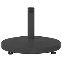vidaXL Base per Ombrello da Esterno Grigio scuro 48 x 48 x 32 cm