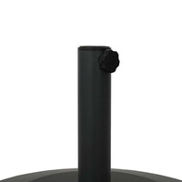 Base per Ombrello da Esterno Nero 48 x 48 x 32 cm 42010015