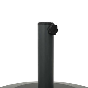 Base per Ombrello da Esterno Grigio scuro 48 x 48 x 32 cm 42010016