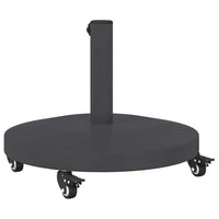 Base per Ombrello da Esterno Grigio scuro 48 x 48 x 32 cm 42010016