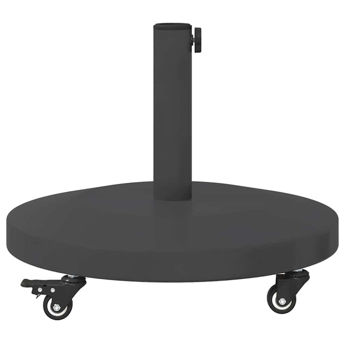 Base per Ombrello da Esterno Grigio scuro 48 x 48 x 32 cm 42010016