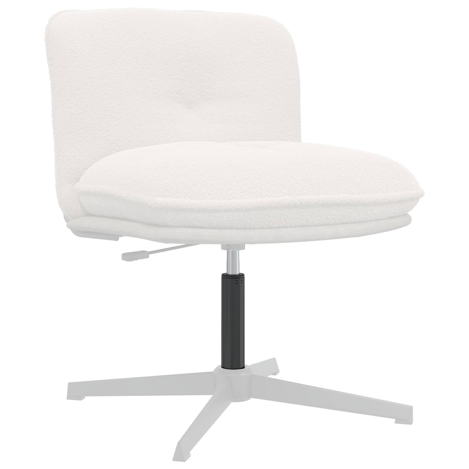 Cilindro a Gas per Sedia da Ufficio Nero 15,5 cm Ferro 42009994