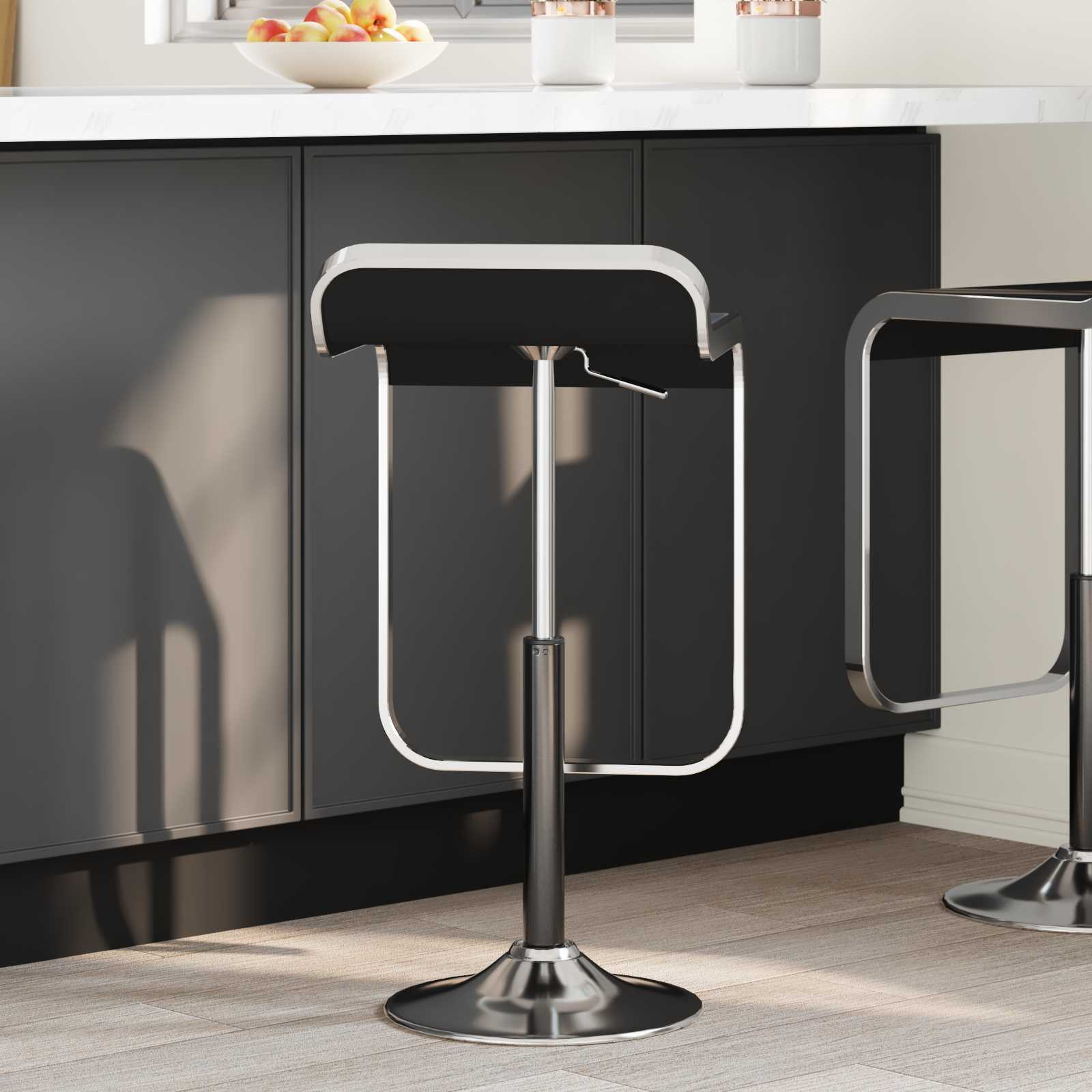 Cilindro a Gas per Sedia da Ufficio Nero 21,5 cm Ferro 42009996