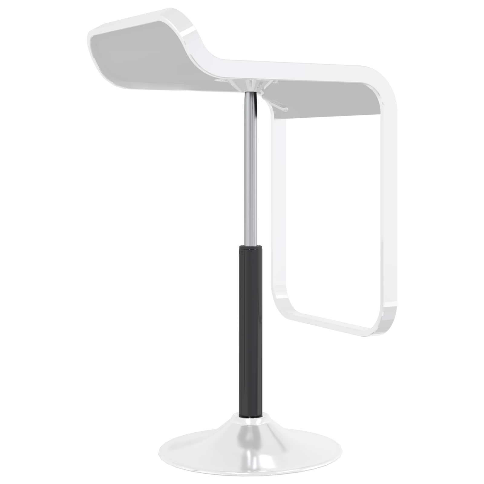 Cilindro a Gas per Sedia da Ufficio Nero 21,5 cm Ferro 42009996