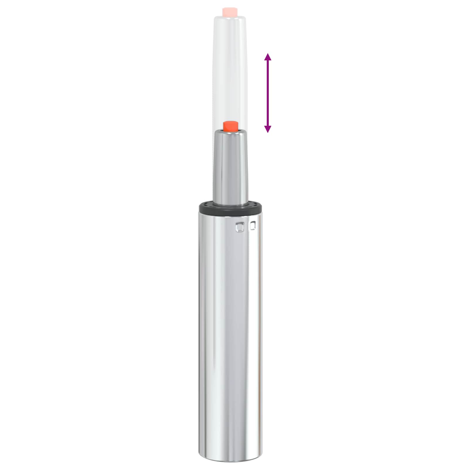 Cilindro a Gas per Sedia da Ufficio Cromo 9 cm Ferro 42009998