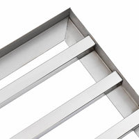 vidaXL Testa di ricambio per livellatore da giardino 75 x 25 x 6 cm