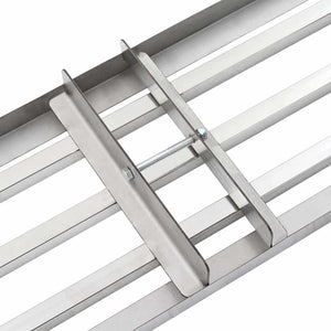 vidaXL Testa di ricambio per livellatore da giardino 75 x 25 x 6 cm