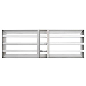 vidaXL Testa di ricambio per livellatore da giardino 75 x 25 x 6 cm