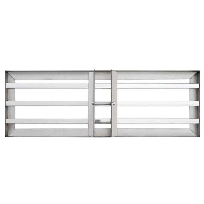 vidaXL Testa di ricambio per livellatore da giardino 75 x 25 x 6 cm