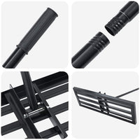 vidaXL Livellatore da Giardino 75 x 25 x 200 cm