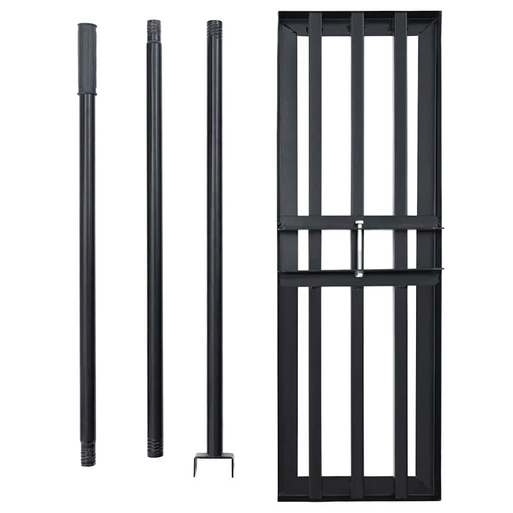 vidaXL Livellatore da Giardino 75 x 25 x 200 cm