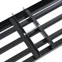 vidaXL Testa di ricambio per livellatore da giardino 75 x 25 x 6 cm