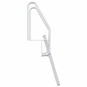 vidaXL Scala da Molo 3 Gradini Argento 58 x 77 x 144 cm Alluminio
