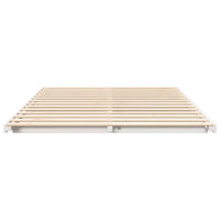 vidaXL Struttura letto a terra Bianco 160 x 210 cm