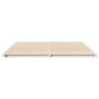 vidaXL Struttura letto a terra Bianco 180 x 220 cm