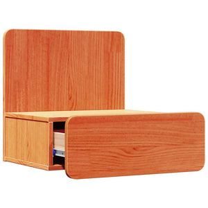 Comodino con cassetto 2 pz-Set di 2 Tavolino da notte Marrone cerato 44 x 32,5 x 40 cm