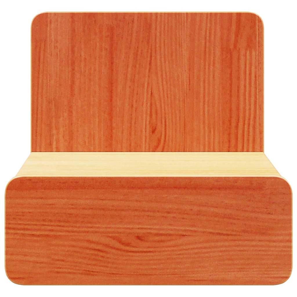 Comodino con cassetto 2 pz-Set di 2 Tavolino da notte Marrone cerato 44 x 32,5 x 40 cm