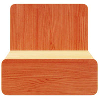 Comodino con cassetto 2 pz-Set di 2 Tavolino da notte Marrone cerato 44 x 32,5 x 40 cm