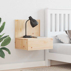 Comodino 2 pz-Set di 2 Tavolino da notte Marrone 42 x 32,5 x 40 cm Legno di pino massello