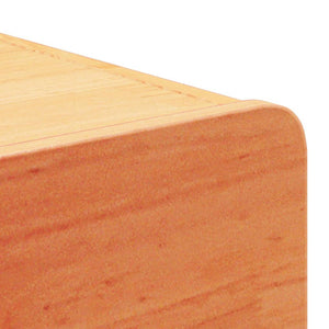 vidaXL Comodino Cera marrone 39 x 34 x 16.5 cm Legno di pino massello