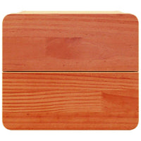 vidaXL Comodino 2 pcs Marrone 39 x 34 x 33 cm Legno di pino massello