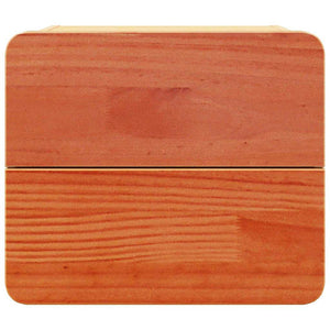 vidaXL Comodino 2 pcs Marrone 39 x 34 x 33 cm Legno di pino massello