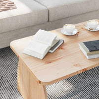 Tavolino da salotto Naturale 80 x 50 x 31 cm 873517