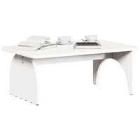 vidaXL Tavolino da salotto Bianco 80 x 50 x 31 cm