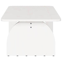 Tavolino da salotto Bianco 80 x 50 x 31 cm 873518