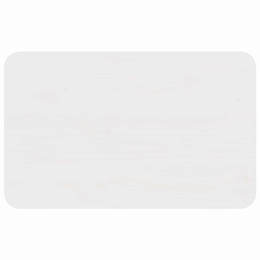 vidaXL Tavolino da salotto Bianco 80 x 50 x 31 cm