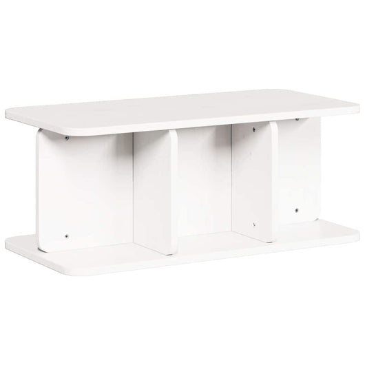 vidaXL Tavolino da salotto Bianco 80 x 39.5 x 33.5 cm