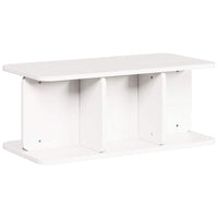 Tavolino da salotto Bianco 80 x 39.5 x 33.5 cm 873521