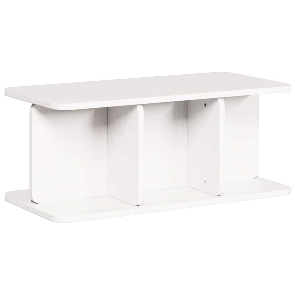 vidaXL Tavolino da salotto Bianco 80 x 39.5 x 33.5 cm