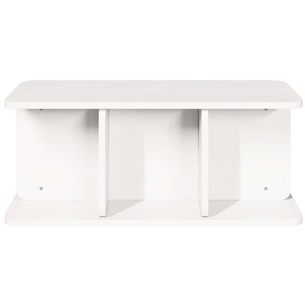 vidaXL Tavolino da salotto Bianco 80 x 39.5 x 33.5 cm