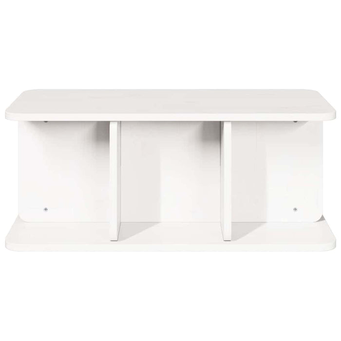 Tavolino da salotto Bianco 80 x 39.5 x 33.5 cm 873521