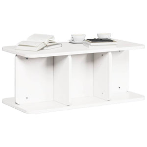 Tavolino da salotto Bianco 80 x 39.5 x 33.5 cm 873521