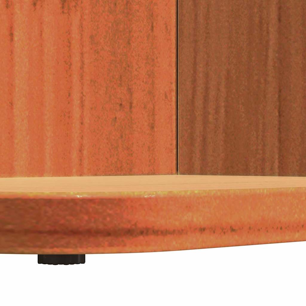 vidaXL Tavolino da salotto Cera marrone 80 x 39.5 x 33.5 cm