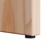 Tavolo laterale Naturale 50 x 40 x 50 cm Legno di pino massello 873526