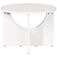 vidaXL Tavolino da salotto Bianco 50 x 50 x 35 cm