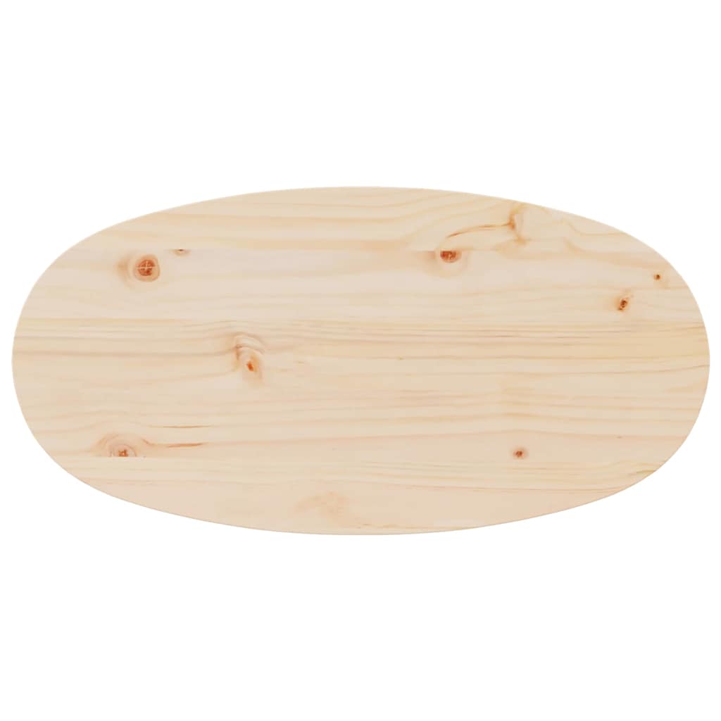 vidaXL Tavolino da salotto Naturale 80 x 40 x 35 cm