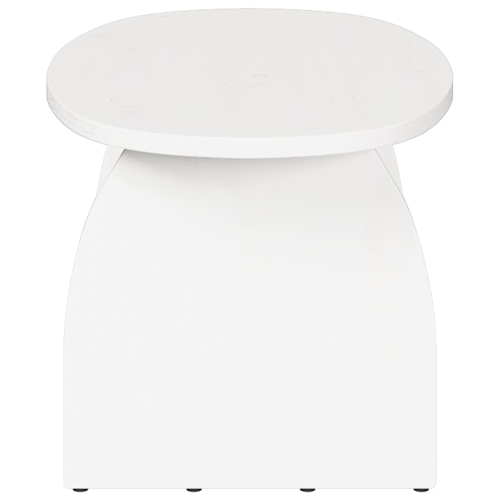 vidaXL Tavolino da salotto Bianco 80 x 40 x 35 cm